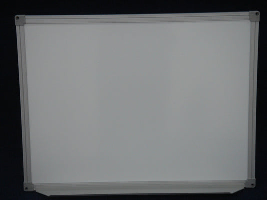 PORCELAIN WHITEBOARD WITH ANODISED ALUMINIUM FRAME & PEN LEDGER 3300 X 1220