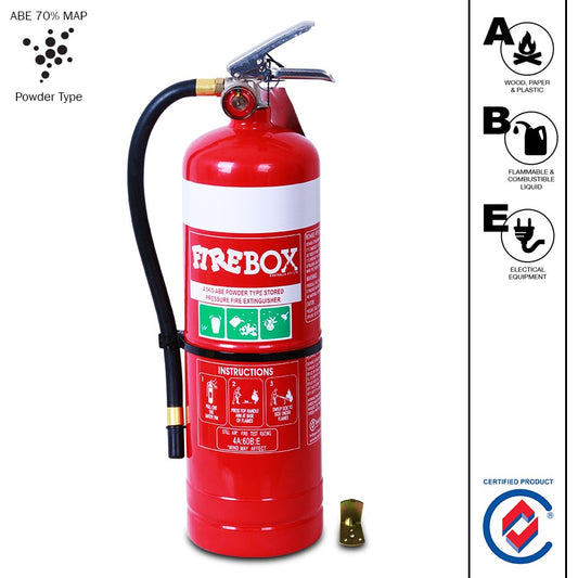 4.5 KG DRY CHEMICAL POWDER ABE EXTINGUISHER WITH WALL BRACKET