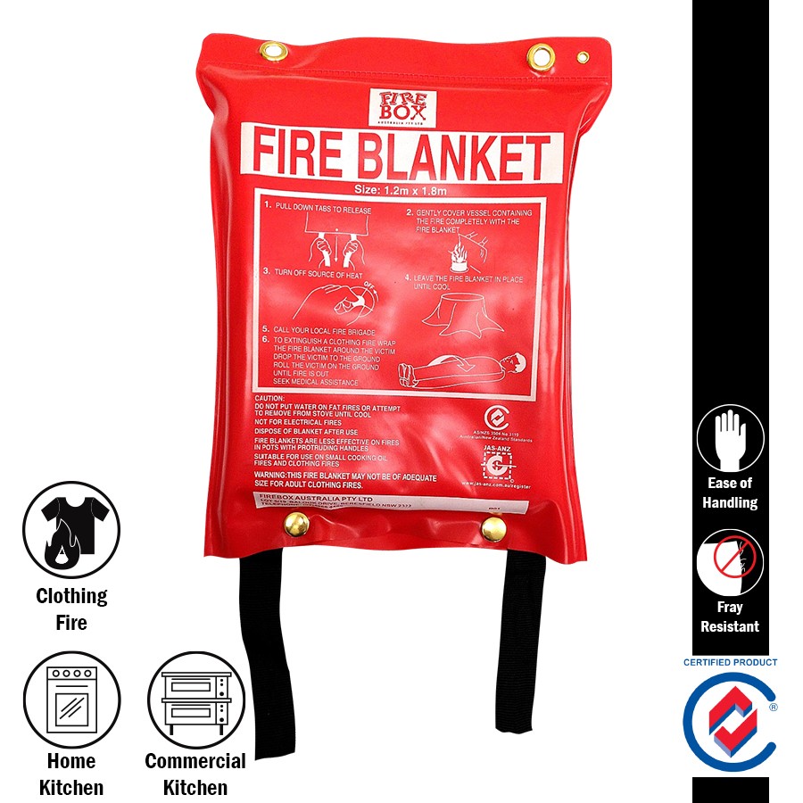 1.8M X 1.2M FIRE BLANKET