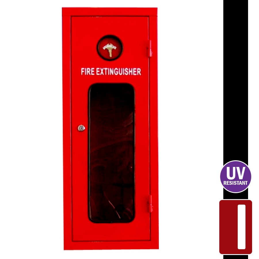 LARGE EXTINGUISHER CABINET POWDER COATED