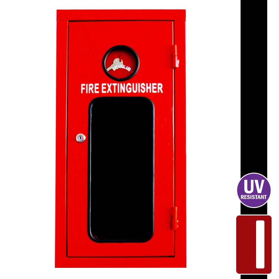 MEDIUM EXTINGUISHER CABINET POWDER COATED