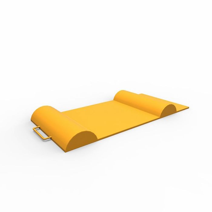 SMART PARKING MAT RUBBER - YELLOW