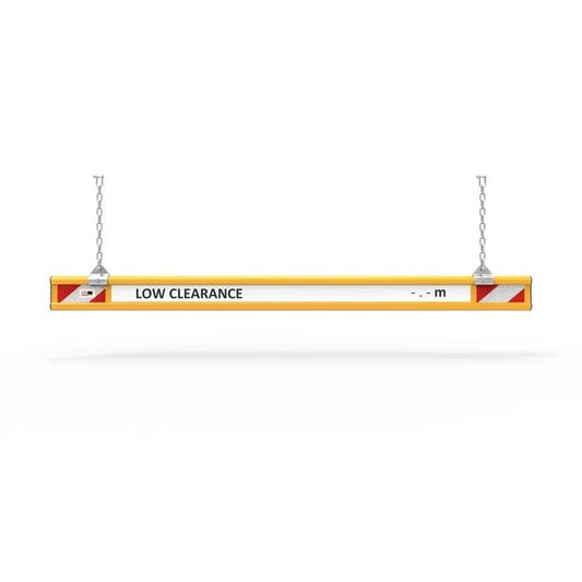 HEIGHT BAR 2M - POWDER COATED ALUMINIUM
