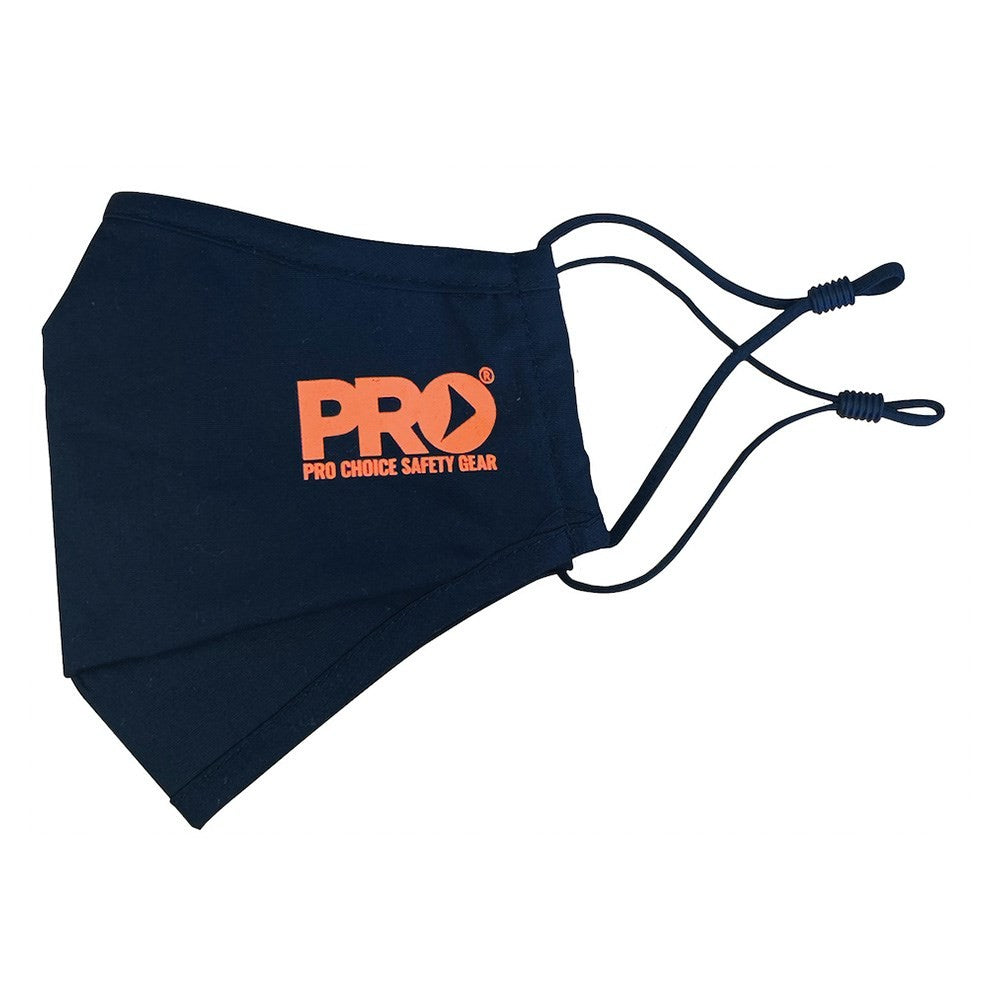 PROCHOICE REUSABLE 3 LAYER FACE MASK WITH ADJUSTABLE EAR LOOPS