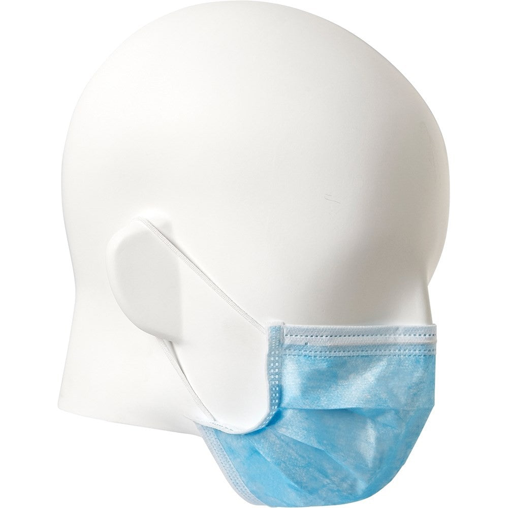 PROCHOICE DISPOSABLE FACE MASK BLUE 3 PLY - PACK OF 50