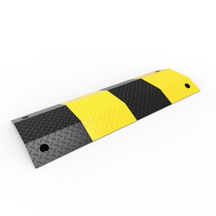 SLO-MOTION STANDARD DUTY SPEED HUMP 1M - BLACK / YELLOW