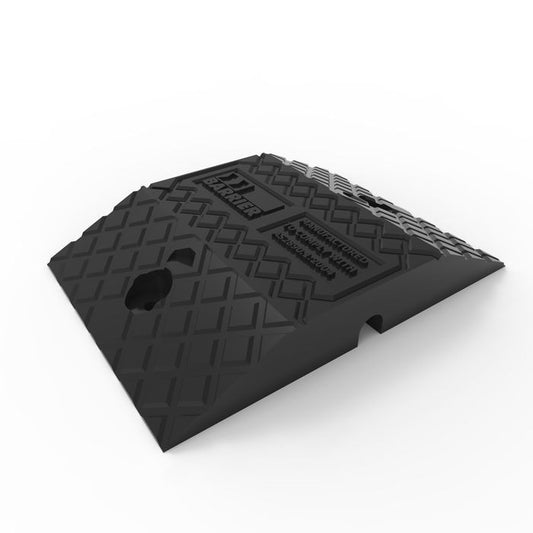 ECONOMY RUBBER SPEED HUMP BODY 250MM - BLACK
