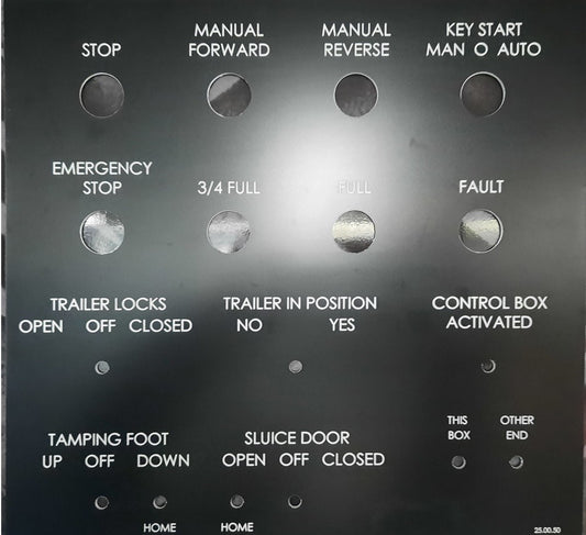 MACHINERY FASCIA INFORMATION PANEL