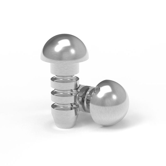 HANDRAIL TACTILE INDICATOR 10MM 316 STAINLESS STEEL PACK OF 10