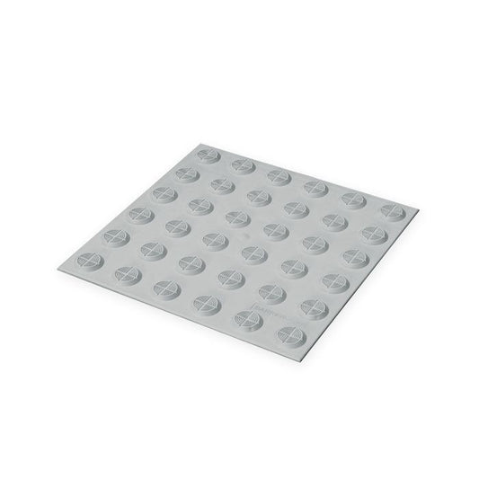 WARNING TACTILE PAD 300 X 300MM - GREY TPU