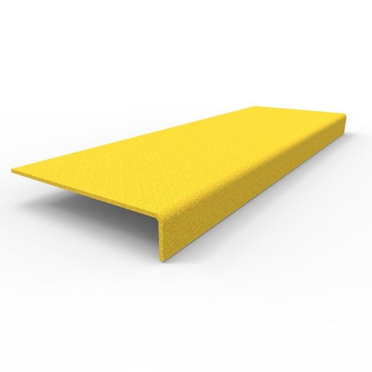 ANTI-SLIP STAIR NOSING 450 X 152 X 30 - FRP YELLOW