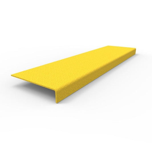 ANTI-SLIP STAIR NOSING 600 X 152 X 30 - FRP YELLOW