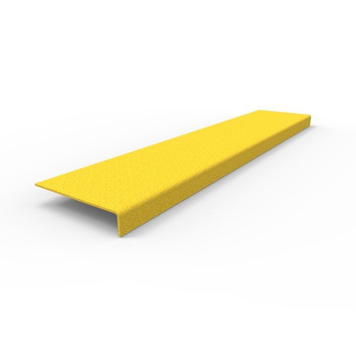 ANTI-SLIP STAIR NOSING 750 X 152 X 30 - FRP YELLOW