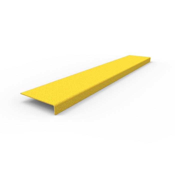 ANTI-SLIP STAIR NOSING 900 X 152 X 30 - FRP YELLOW