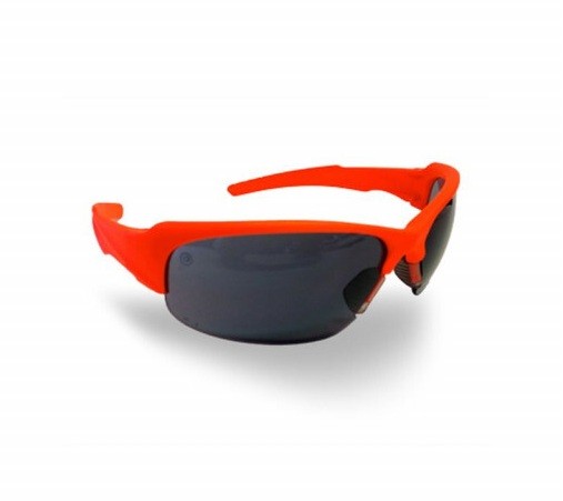PROCHOICE Safety Glasses Throttle Hi Vis Orange Spec Smoke Lens