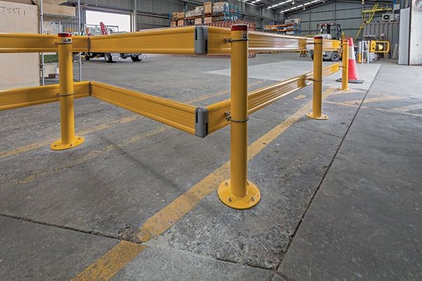 PR-RAIL 145 X 40MM X 2M-6M WITH END CAPS - POWDER COATED ALUMINIUM