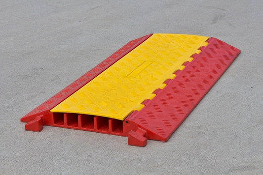 CABLE PROTECTOR - POLYURETHANE WITH LID - VARIOUS SIZES