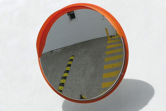 STAINLESS STEEL SAFETY MIRROR