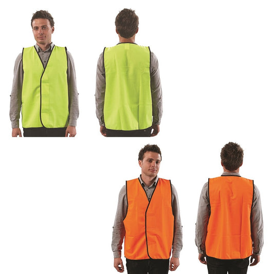 Fluro Safety Vest: Day Use (No Tape)