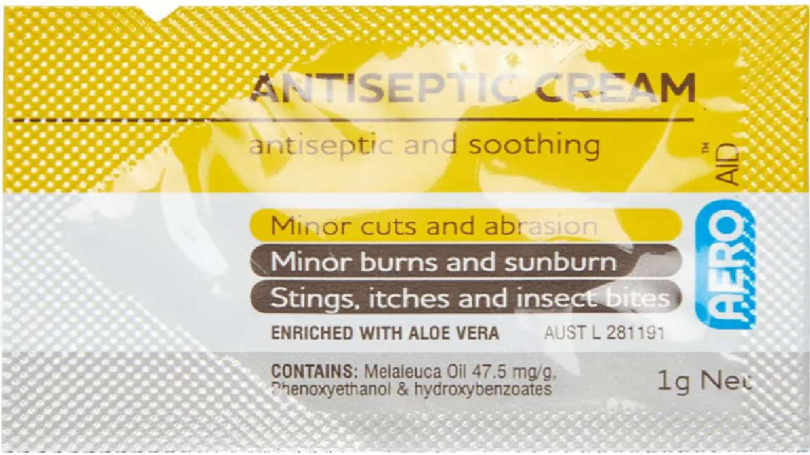 Antiseptic Cream Sachet 1g (QTY:1)