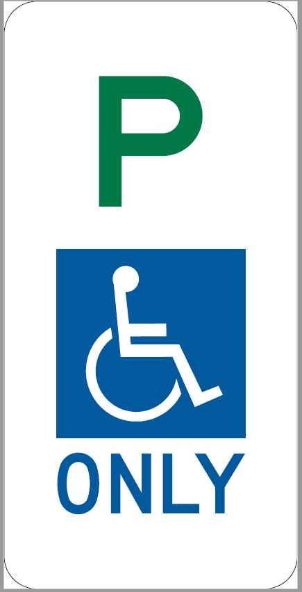 Disabled Parking Sign
