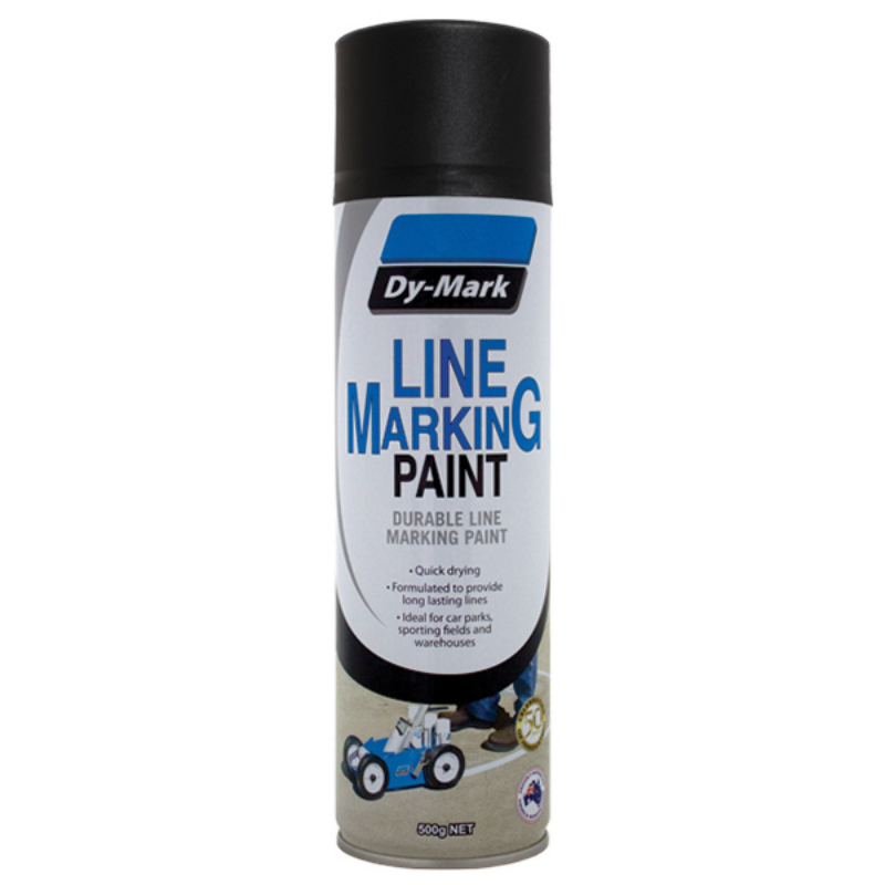 DYMARK LINE MARKING PAINT 500G - MATT BLACK