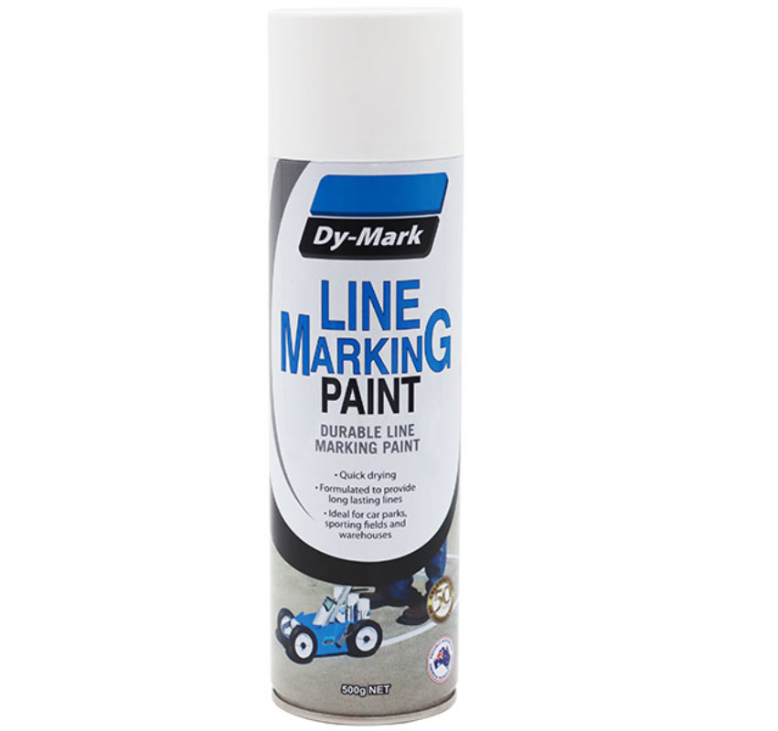 DYMARK LINE MARKING PAINT 500G - WHITE