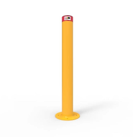 BOLLARD 114MM SURFACE MOUNTED ECONOMY - GALVANISED & POWDER COATED