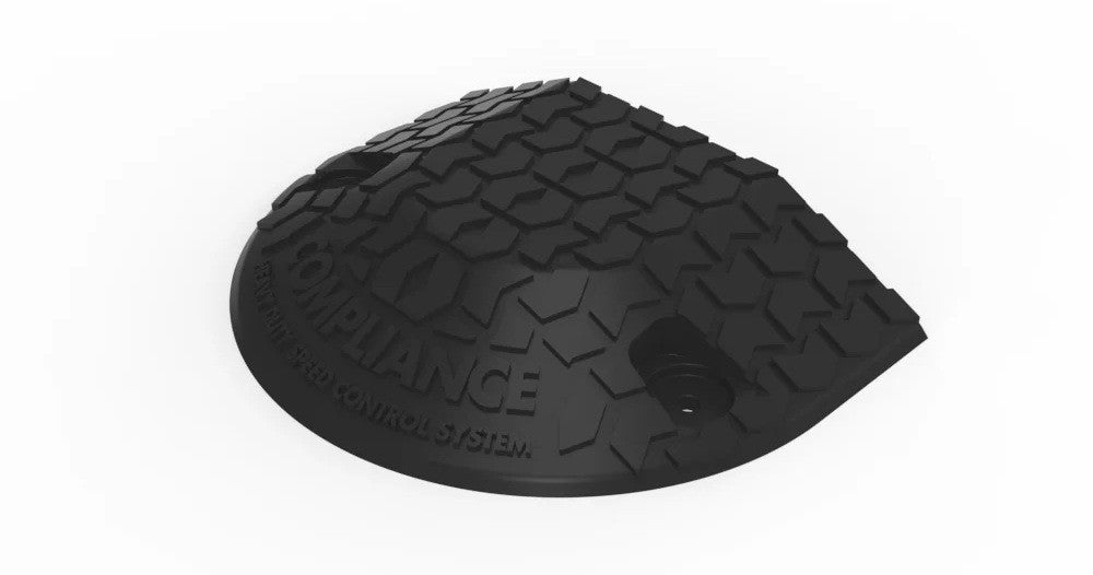 COMPLIANCE SPEED HUMP END PER PAIR - LLDPE - BLACK
