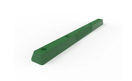 COMPLIANCE WHEEL STOP - LLDPE - GREEN