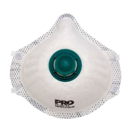PROCHOICE DUST MASKS P2 + VALVE + CARBON - BOX OF 12