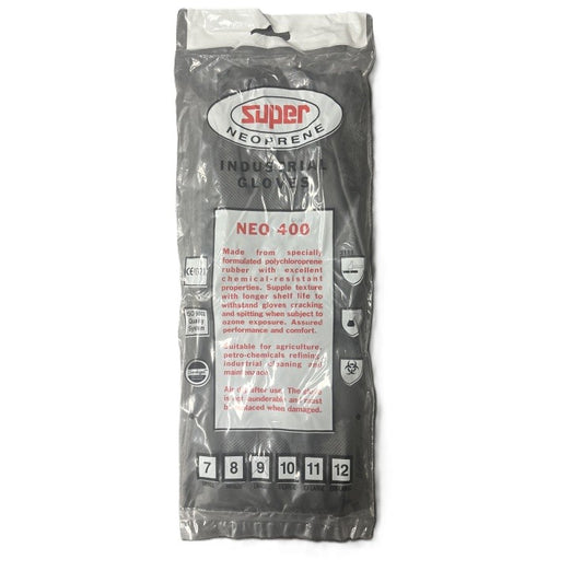 NEO 400 FLOCK LINED NEOPRENE INDUSTRIAL GLOVES