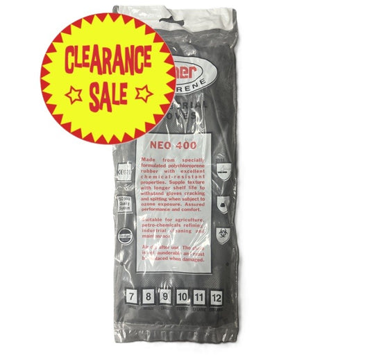 NEO 400 FLOCK LINED NEOPRENE INDUSTRIAL GLOVES