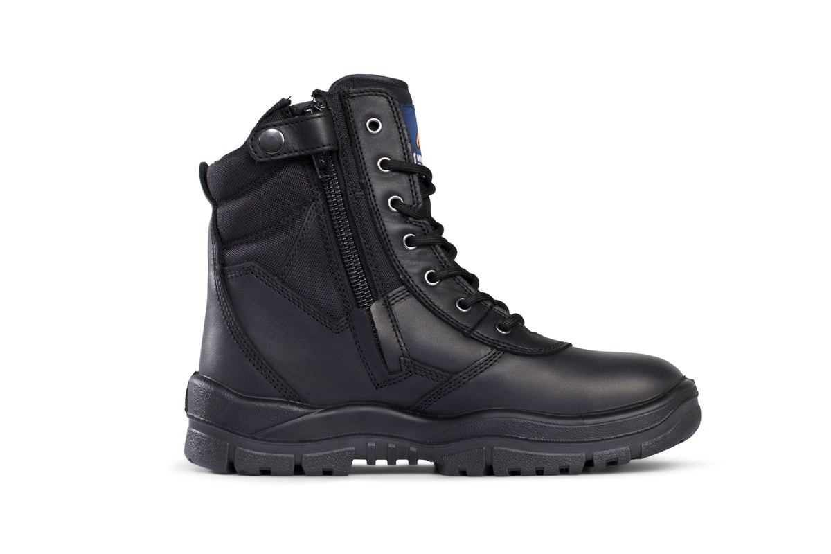 MONGREL BLACK HIGH LEG ZIPSIDER BOOT 2021 size 9.5