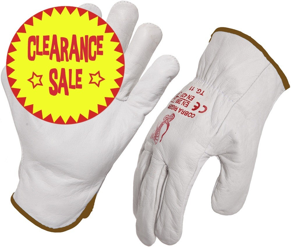 SteellDrill Cobra Full Grain Leather Riggers Gloves
