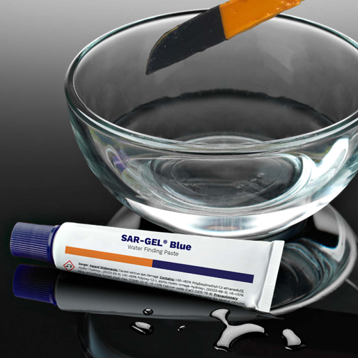 Sar-Gel Water Finding Paste Blue